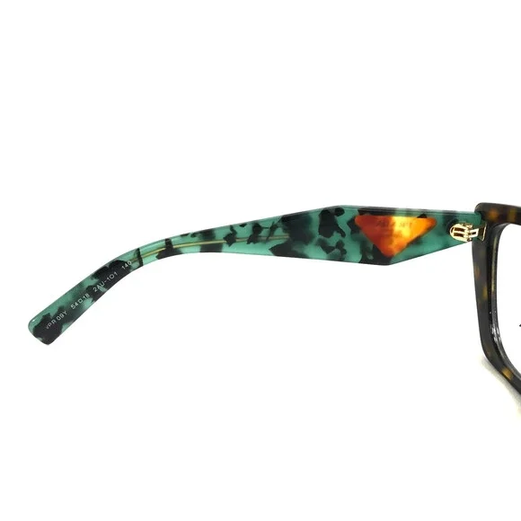 Prada Eyeglasses Frames VPR09Y 2AU-1O1 Tortoise Butterfly Full Rim 54-18-140 - Picture 10 of 12